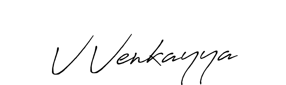 V Venkayya stylish signature style. Best Handwritten Sign (Antro_Vectra_Bolder) for my name. Handwritten Signature Collection Ideas for my name V Venkayya. V Venkayya signature style 7 images and pictures png