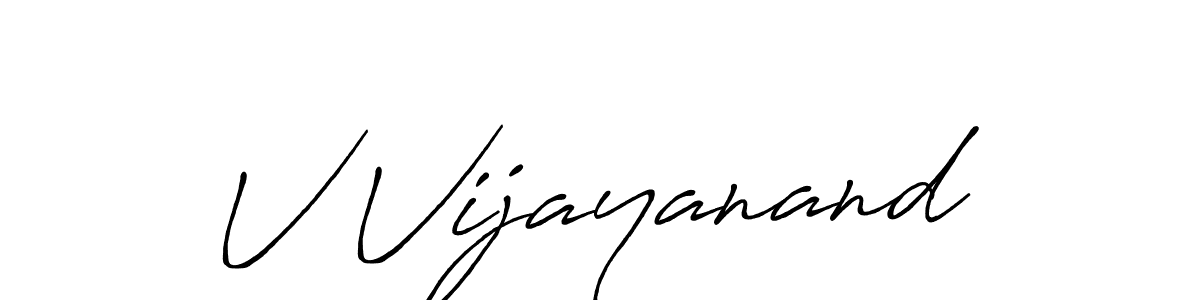 Once you've used our free online signature maker to create your best signature Antro_Vectra_Bolder style, it's time to enjoy all of the benefits that V Vijayanand name signing documents. V Vijayanand signature style 7 images and pictures png