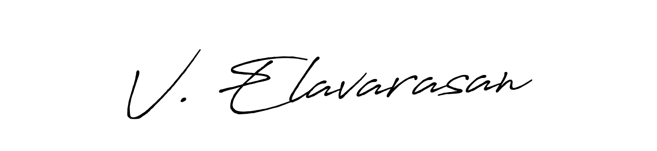 How to Draw V. Elavarasan signature style? Antro_Vectra_Bolder is a latest design signature styles for name V. Elavarasan. V. Elavarasan signature style 7 images and pictures png