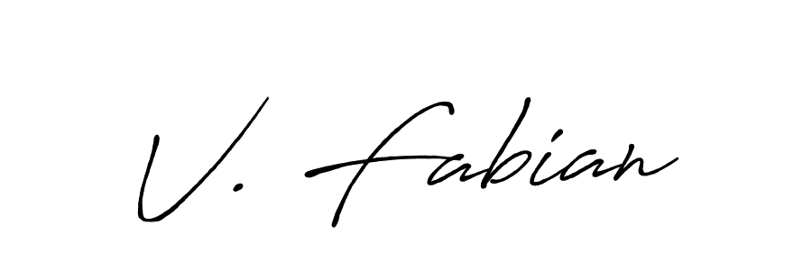 Make a beautiful signature design for name V. Fabian. Use this online signature maker to create a handwritten signature for free. V. Fabian signature style 7 images and pictures png
