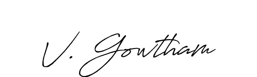 See photos of V. Gowtham official signature by Spectra . Check more albums & portfolios. Read reviews & check more about Antro_Vectra_Bolder font. V. Gowtham signature style 7 images and pictures png