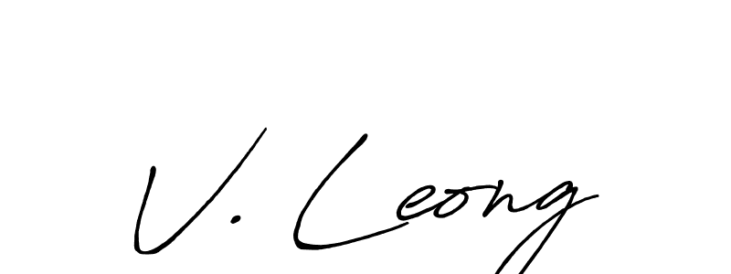 Here are the top 10 professional signature styles for the name V. Leong. These are the best autograph styles you can use for your name. V. Leong signature style 7 images and pictures png