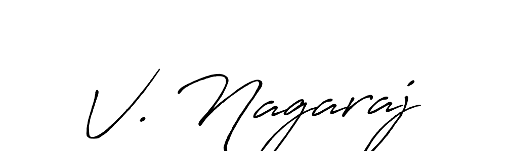 Once you've used our free online signature maker to create your best signature Antro_Vectra_Bolder style, it's time to enjoy all of the benefits that V. Nagaraj name signing documents. V. Nagaraj signature style 7 images and pictures png