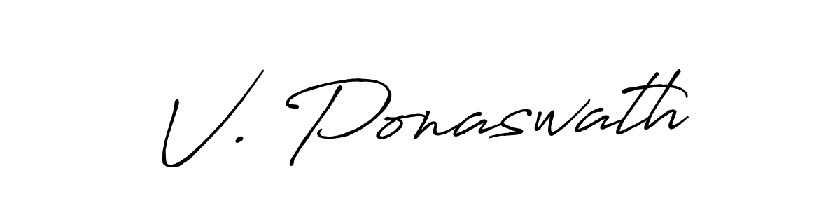 This is the best signature style for the V. Ponaswath name. Also you like these signature font (Antro_Vectra_Bolder). Mix name signature. V. Ponaswath signature style 7 images and pictures png
