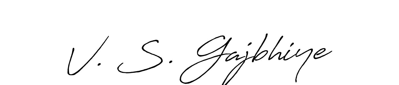 if you are searching for the best signature style for your name V. S. Gajbhiye. so please give up your signature search. here we have designed multiple signature styles  using Antro_Vectra_Bolder. V. S. Gajbhiye signature style 7 images and pictures png