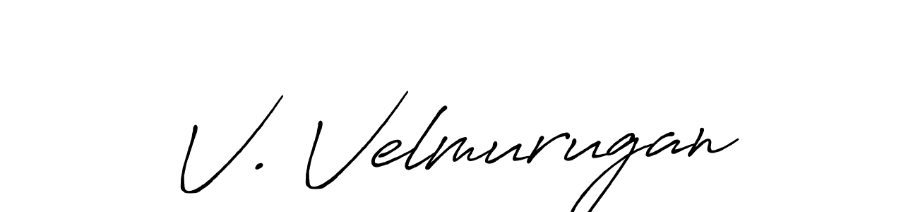 Make a beautiful signature design for name V. Velmurugan. Use this online signature maker to create a handwritten signature for free. V. Velmurugan signature style 7 images and pictures png