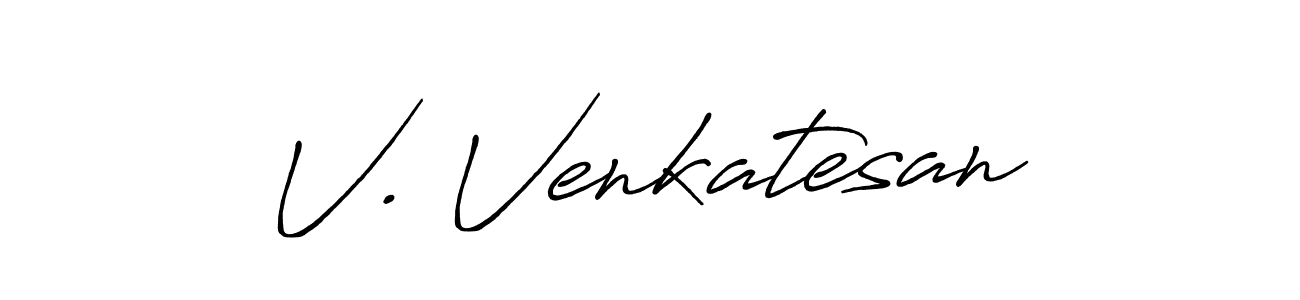 Make a beautiful signature design for name V. Venkatesan. Use this online signature maker to create a handwritten signature for free. V. Venkatesan signature style 7 images and pictures png