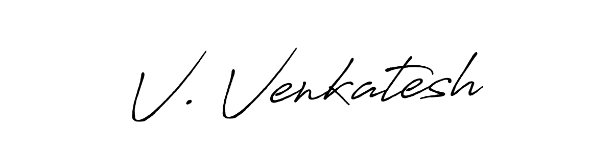 Make a beautiful signature design for name V. Venkatesh. Use this online signature maker to create a handwritten signature for free. V. Venkatesh signature style 7 images and pictures png