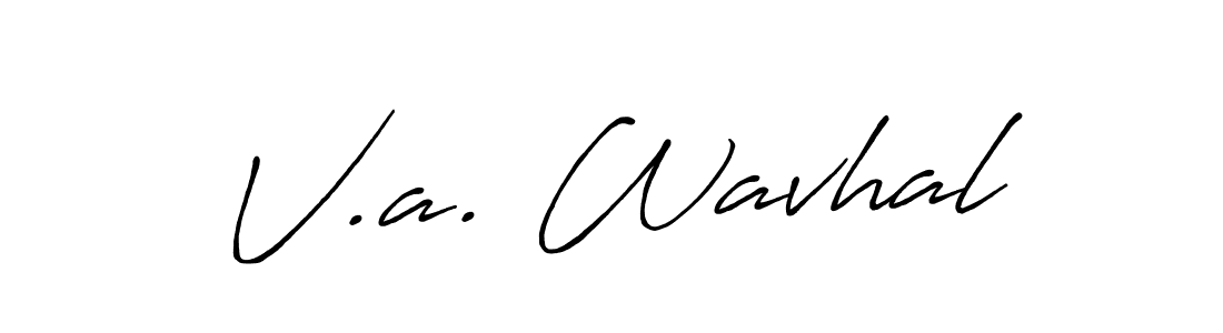 Antro_Vectra_Bolder is a professional signature style that is perfect for those who want to add a touch of class to their signature. It is also a great choice for those who want to make their signature more unique. Get V.a. Wavhal name to fancy signature for free. V.a. Wavhal signature style 7 images and pictures png