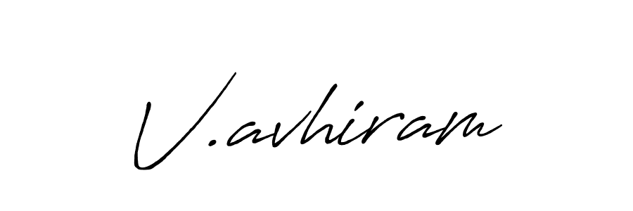 if you are searching for the best signature style for your name V.avhiram. so please give up your signature search. here we have designed multiple signature styles  using Antro_Vectra_Bolder. V.avhiram signature style 7 images and pictures png