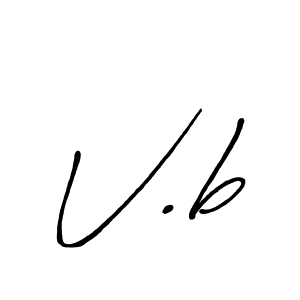 Here are the top 10 professional signature styles for the name V.b. These are the best autograph styles you can use for your name. V.b signature style 7 images and pictures png