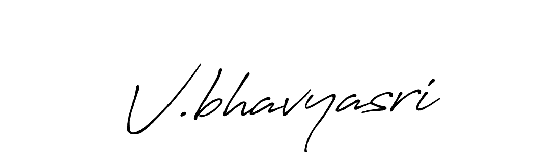 How to Draw V.bhavyasri signature style? Antro_Vectra_Bolder is a latest design signature styles for name V.bhavyasri. V.bhavyasri signature style 7 images and pictures png
