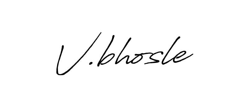 Once you've used our free online signature maker to create your best signature Antro_Vectra_Bolder style, it's time to enjoy all of the benefits that V.bhosle name signing documents. V.bhosle signature style 7 images and pictures png