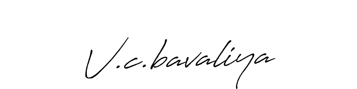 How to Draw V.c.bavaliya signature style? Antro_Vectra_Bolder is a latest design signature styles for name V.c.bavaliya. V.c.bavaliya signature style 7 images and pictures png