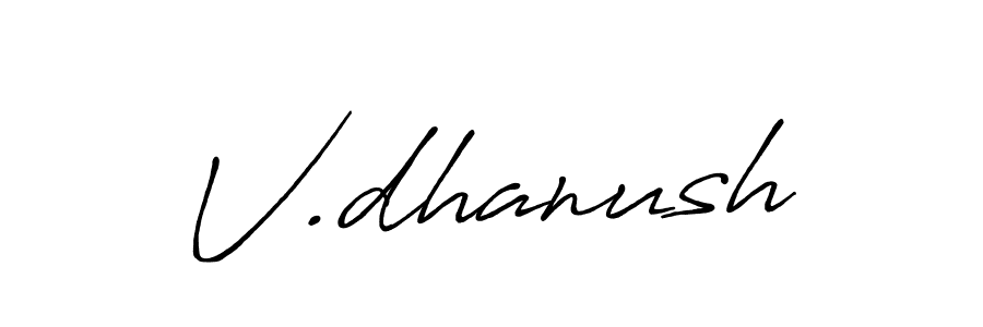 Here are the top 10 professional signature styles for the name V.dhanush. These are the best autograph styles you can use for your name. V.dhanush signature style 7 images and pictures png
