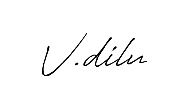 See photos of V.dilu official signature by Spectra . Check more albums & portfolios. Read reviews & check more about Antro_Vectra_Bolder font. V.dilu signature style 7 images and pictures png