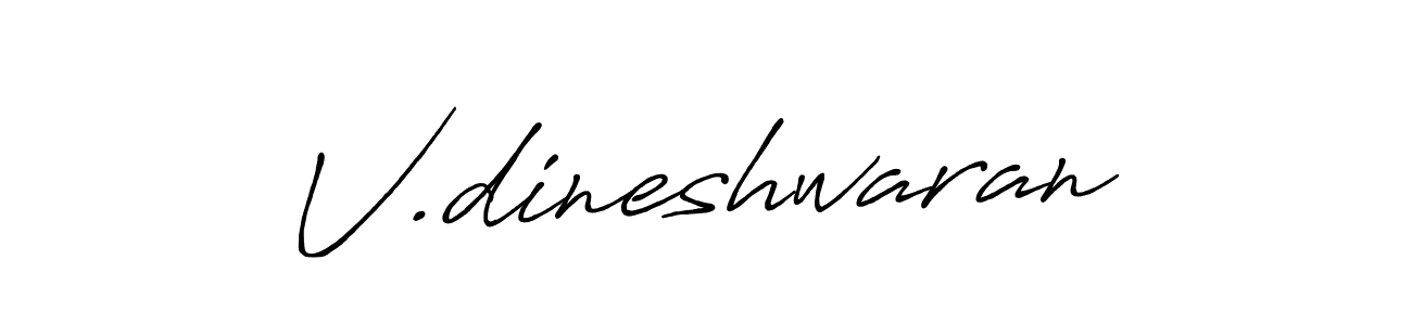 You should practise on your own different ways (Antro_Vectra_Bolder) to write your name (V.dineshwaran) in signature. don't let someone else do it for you. V.dineshwaran signature style 7 images and pictures png