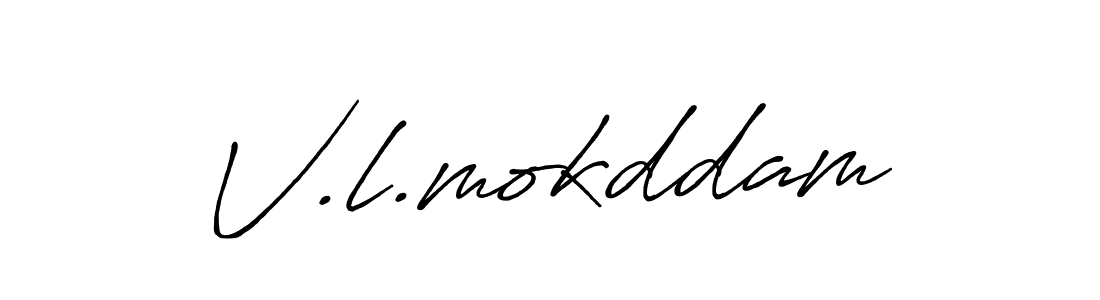 How to make V.l.mokddam signature? Antro_Vectra_Bolder is a professional autograph style. Create handwritten signature for V.l.mokddam name. V.l.mokddam signature style 7 images and pictures png