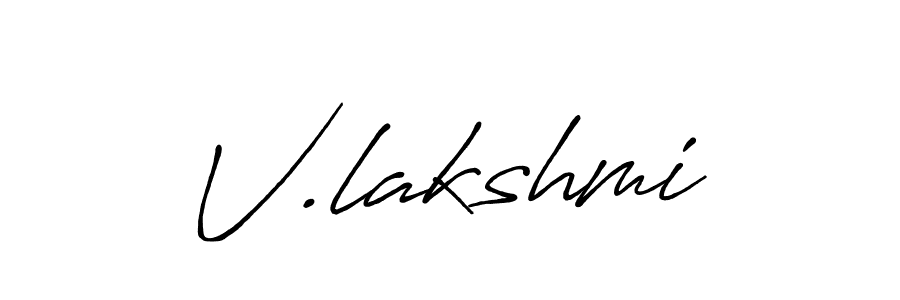 This is the best signature style for the V.lakshmi name. Also you like these signature font (Antro_Vectra_Bolder). Mix name signature. V.lakshmi signature style 7 images and pictures png