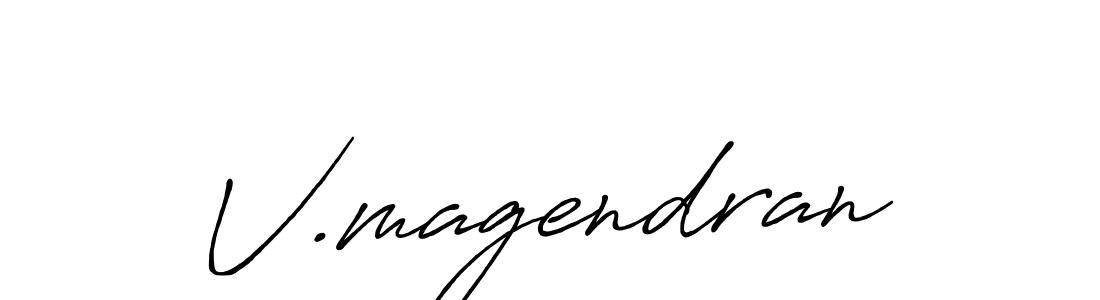 You should practise on your own different ways (Antro_Vectra_Bolder) to write your name (V.magendran) in signature. don't let someone else do it for you. V.magendran signature style 7 images and pictures png