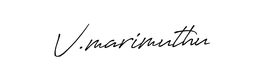 How to Draw V.marimuthu signature style? Antro_Vectra_Bolder is a latest design signature styles for name V.marimuthu. V.marimuthu signature style 7 images and pictures png