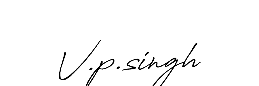 How to Draw V.p.singh signature style? Antro_Vectra_Bolder is a latest design signature styles for name V.p.singh. V.p.singh signature style 7 images and pictures png