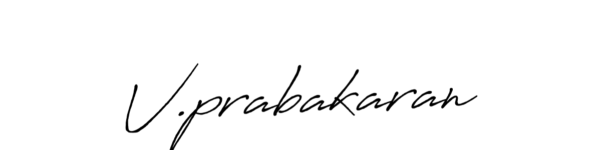 V.prabakaran stylish signature style. Best Handwritten Sign (Antro_Vectra_Bolder) for my name. Handwritten Signature Collection Ideas for my name V.prabakaran. V.prabakaran signature style 7 images and pictures png