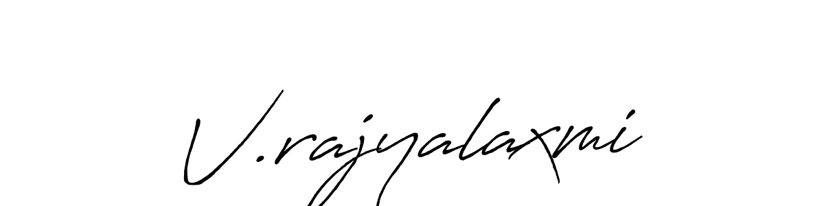 if you are searching for the best signature style for your name V.rajyalaxmi. so please give up your signature search. here we have designed multiple signature styles  using Antro_Vectra_Bolder. V.rajyalaxmi signature style 7 images and pictures png