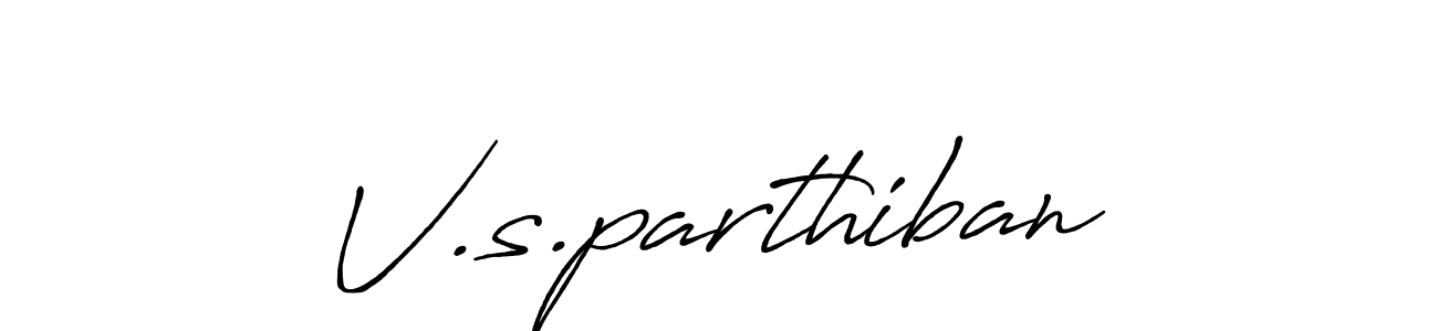 You should practise on your own different ways (Antro_Vectra_Bolder) to write your name (V.s.parthiban) in signature. don't let someone else do it for you. V.s.parthiban signature style 7 images and pictures png