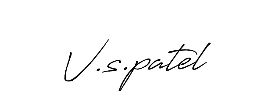 Make a short V.s.patel signature style. Manage your documents anywhere anytime using Antro_Vectra_Bolder. Create and add eSignatures, submit forms, share and send files easily. V.s.patel signature style 7 images and pictures png