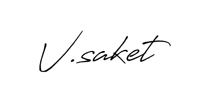 You can use this online signature creator to create a handwritten signature for the name V.saket. This is the best online autograph maker. V.saket signature style 7 images and pictures png