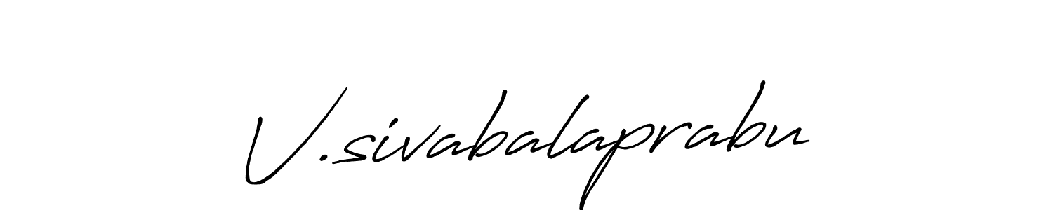 Here are the top 10 professional signature styles for the name V.sivabalaprabu. These are the best autograph styles you can use for your name. V.sivabalaprabu signature style 7 images and pictures png