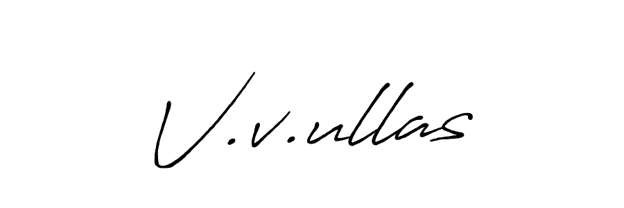 Once you've used our free online signature maker to create your best signature Antro_Vectra_Bolder style, it's time to enjoy all of the benefits that V.v.ullas name signing documents. V.v.ullas signature style 7 images and pictures png