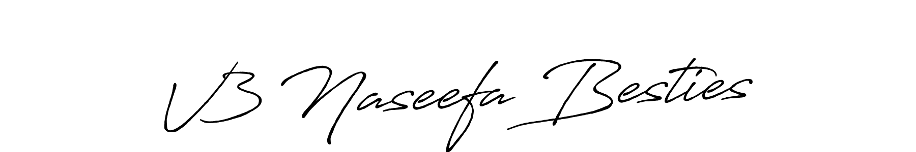 Create a beautiful signature design for name V3 Naseefa Besties. With this signature (Antro_Vectra_Bolder) fonts, you can make a handwritten signature for free. V3 Naseefa Besties signature style 7 images and pictures png