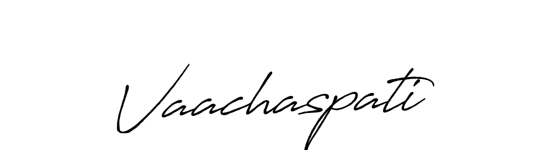 How to make Vaachaspati signature? Antro_Vectra_Bolder is a professional autograph style. Create handwritten signature for Vaachaspati name. Vaachaspati signature style 7 images and pictures png