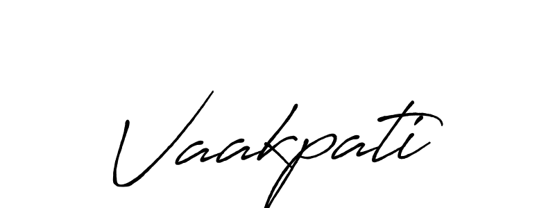 Design your own signature with our free online signature maker. With this signature software, you can create a handwritten (Antro_Vectra_Bolder) signature for name Vaakpati. Vaakpati signature style 7 images and pictures png