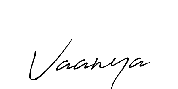 Also You can easily find your signature by using the search form. We will create Vaanya name handwritten signature images for you free of cost using Antro_Vectra_Bolder sign style. Vaanya signature style 7 images and pictures png