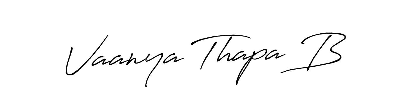 Here are the top 10 professional signature styles for the name Vaanya Thapa B. These are the best autograph styles you can use for your name. Vaanya Thapa B signature style 7 images and pictures png