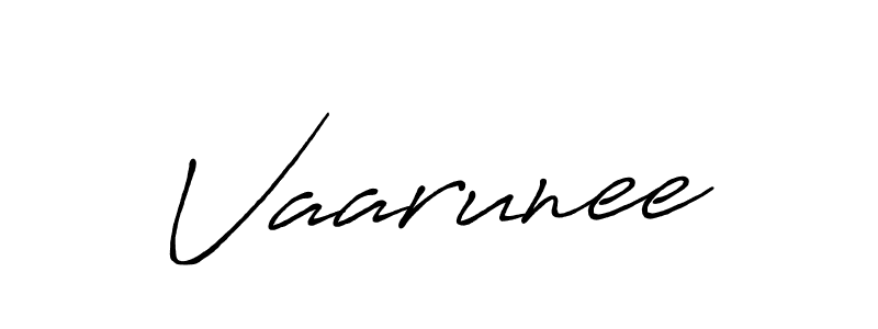 Antro_Vectra_Bolder is a professional signature style that is perfect for those who want to add a touch of class to their signature. It is also a great choice for those who want to make their signature more unique. Get Vaarunee name to fancy signature for free. Vaarunee signature style 7 images and pictures png