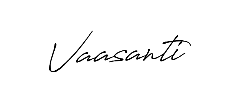 You can use this online signature creator to create a handwritten signature for the name Vaasanti. This is the best online autograph maker. Vaasanti signature style 7 images and pictures png