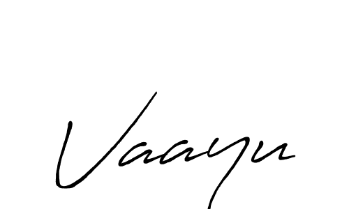 How to make Vaayu name signature. Use Antro_Vectra_Bolder style for creating short signs online. This is the latest handwritten sign. Vaayu signature style 7 images and pictures png