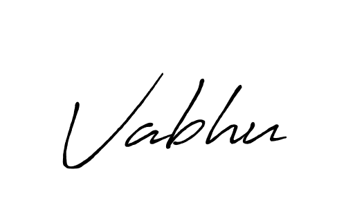 Here are the top 10 professional signature styles for the name Vabhu. These are the best autograph styles you can use for your name. Vabhu signature style 7 images and pictures png