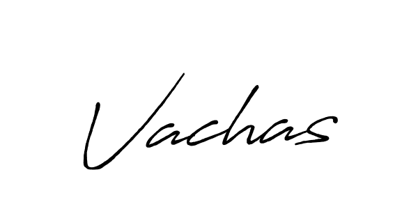 The best way (Antro_Vectra_Bolder) to make a short signature is to pick only two or three words in your name. The name Vachas include a total of six letters. For converting this name. Vachas signature style 7 images and pictures png