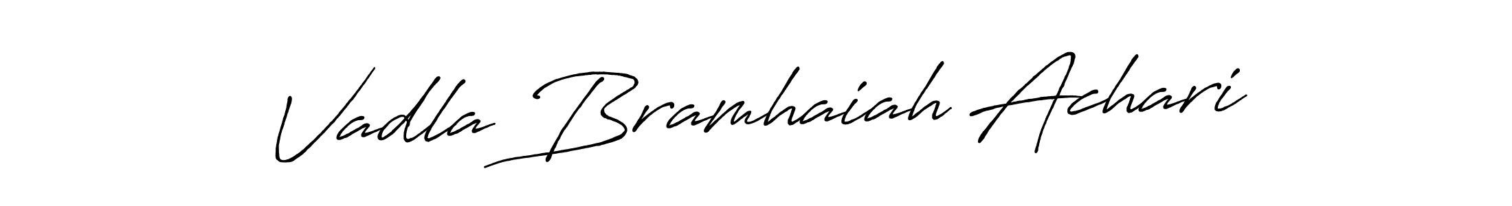 Here are the top 10 professional signature styles for the name Vadla Bramhaiah Achari. These are the best autograph styles you can use for your name. Vadla Bramhaiah Achari signature style 7 images and pictures png