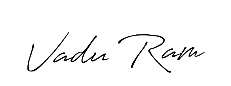 This is the best signature style for the Vadu Ram name. Also you like these signature font (Antro_Vectra_Bolder). Mix name signature. Vadu Ram signature style 7 images and pictures png