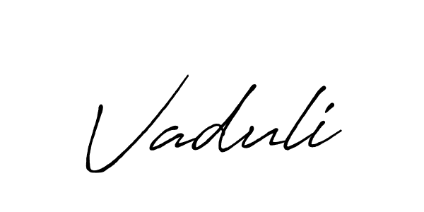 Antro_Vectra_Bolder is a professional signature style that is perfect for those who want to add a touch of class to their signature. It is also a great choice for those who want to make their signature more unique. Get Vaduli name to fancy signature for free. Vaduli signature style 7 images and pictures png