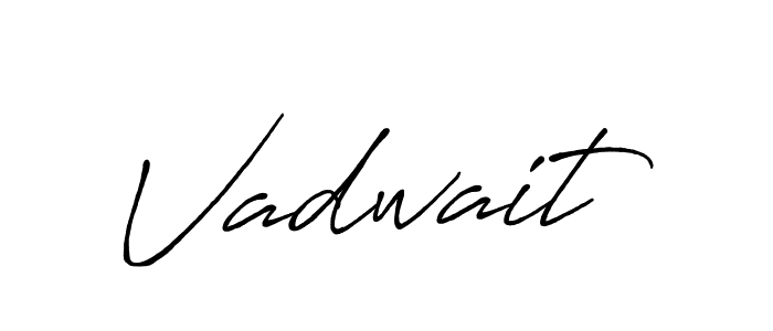 How to Draw Vadwait signature style? Antro_Vectra_Bolder is a latest design signature styles for name Vadwait. Vadwait signature style 7 images and pictures png