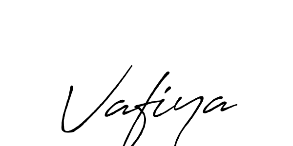 Once you've used our free online signature maker to create your best signature Antro_Vectra_Bolder style, it's time to enjoy all of the benefits that Vafiya name signing documents. Vafiya signature style 7 images and pictures png