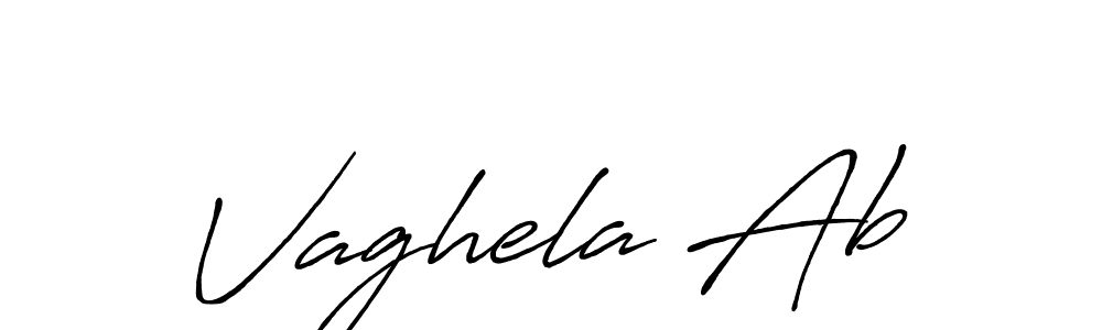 Here are the top 10 professional signature styles for the name Vaghela Ab. These are the best autograph styles you can use for your name. Vaghela Ab signature style 7 images and pictures png