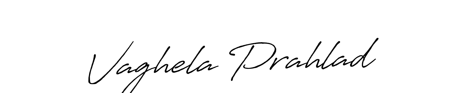 How to make Vaghela Prahlad signature? Antro_Vectra_Bolder is a professional autograph style. Create handwritten signature for Vaghela Prahlad name. Vaghela Prahlad signature style 7 images and pictures png